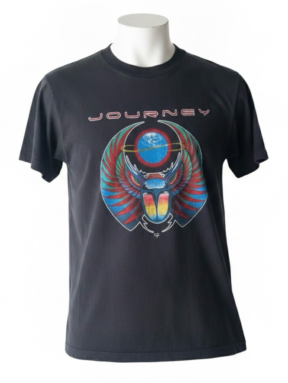 Journey‎ 1982 Pine Knob Escape Tour Shirt Screen Stars M Single Stitch NOS
